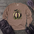 Striped Pumpkin Long Sleeve T-Shirt
