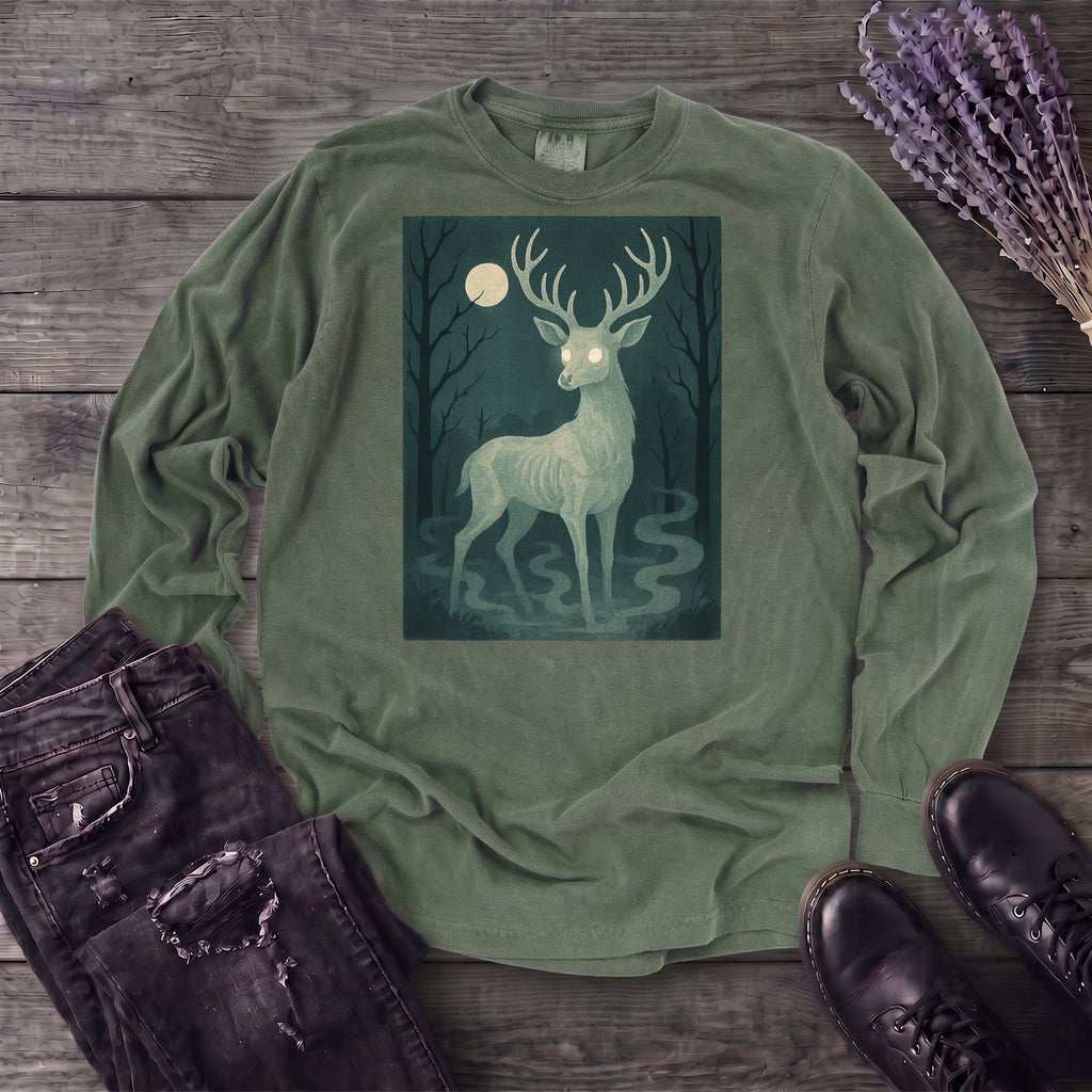 Woodland Spirits Stag Long Sleeve T-Shirt