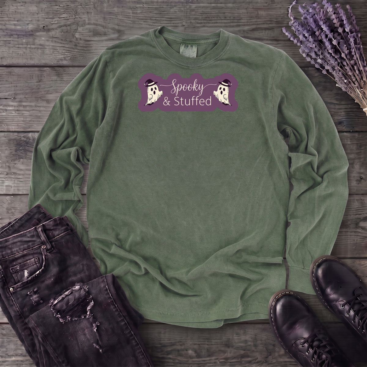 Spooky And Stuffed Long Sleeve T-Shirt