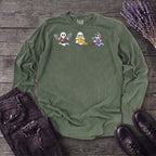 ghost_trio_knitting Long Sleeve T-Shirt