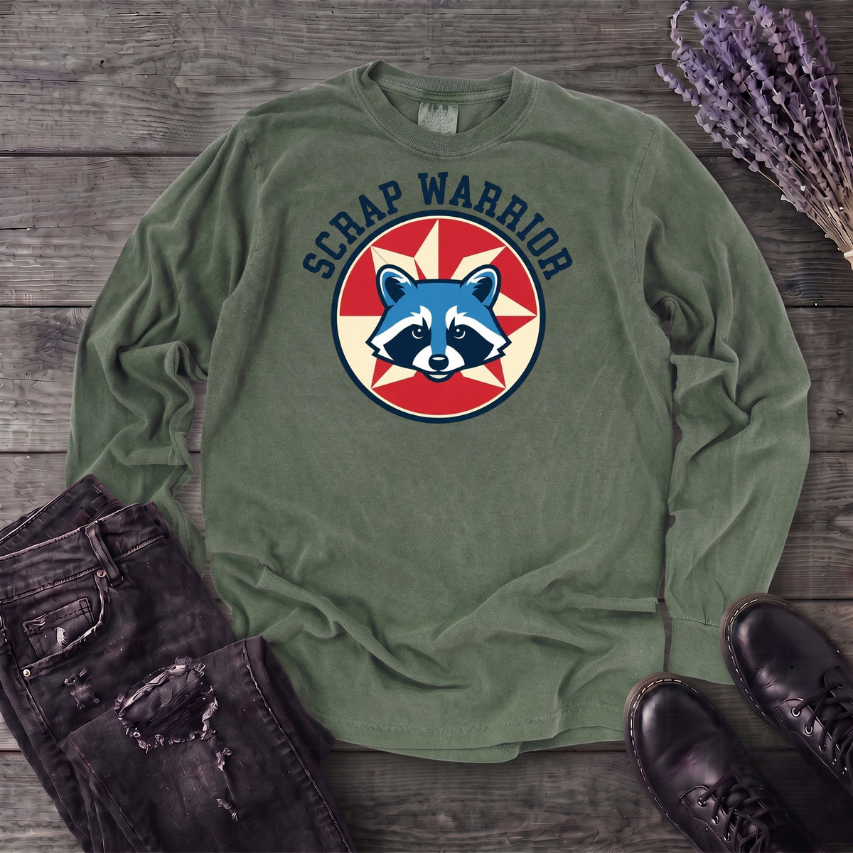 Scrap Warrior Long Sleeve T-Shirt