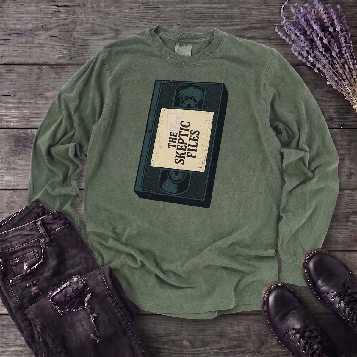 The Skeptic Files Long Sleeve T-Shirt