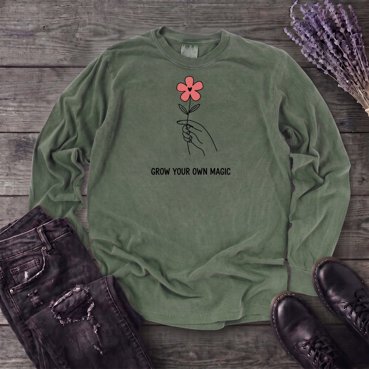 Grow Your Own Magic Long Sleeve T-Shirt