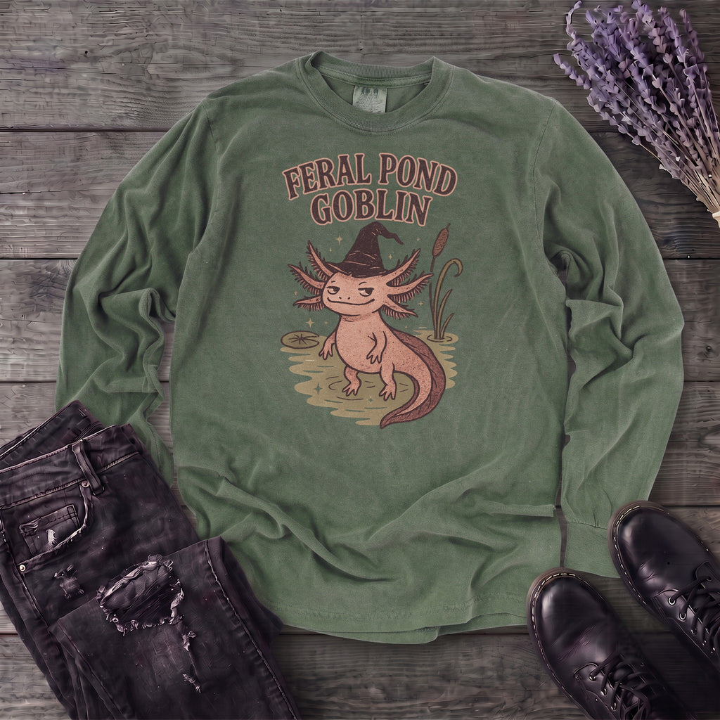 Feral Pond Goblin Long Sleeve T-Shirt
