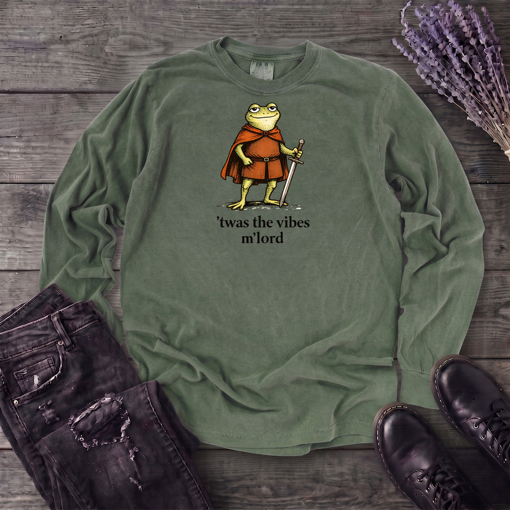 Twas The Vibes Long Sleeve T-Shirt