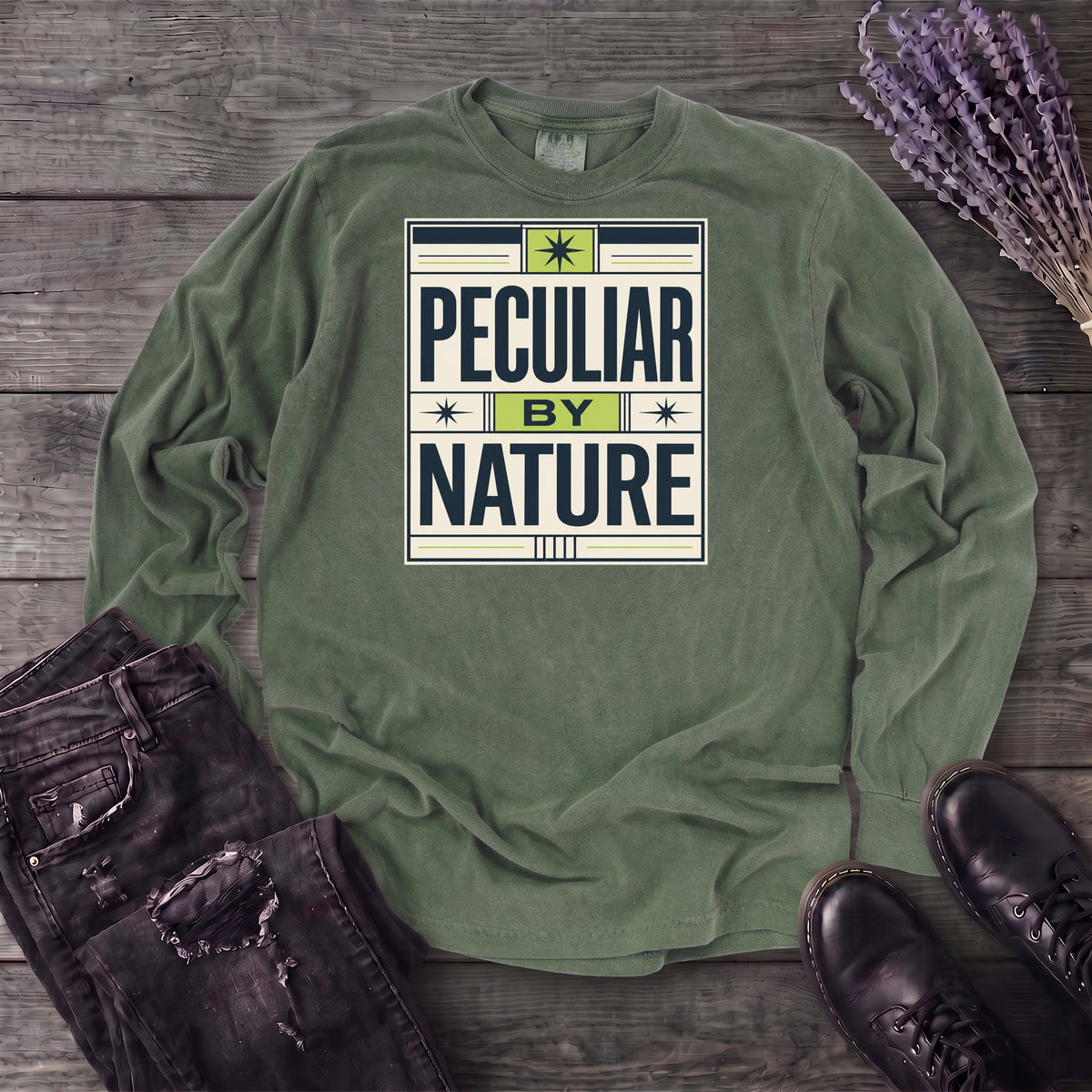 Peculiar By Nature Long Sleeve T-Shirt
