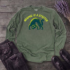 Normal Is A Stretch Long Sleeve T-Shirt