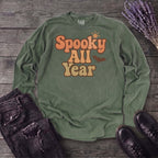 Spooky All Year Long Sleeve T-Shirt