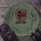Eternal Night Owl Long Sleeve T-Shirt