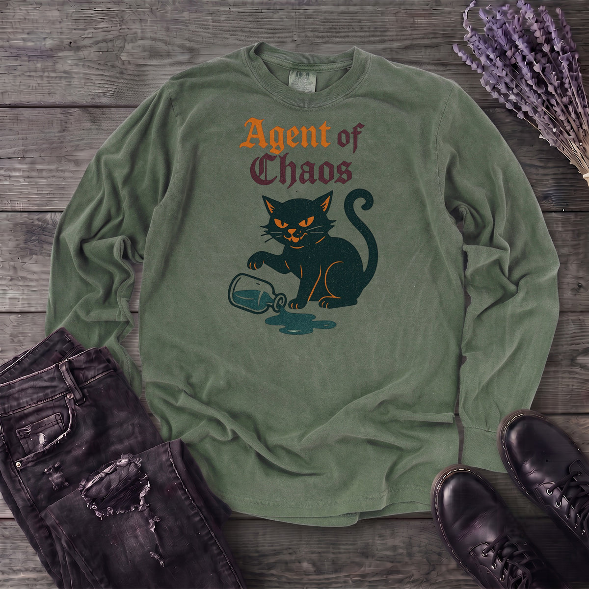 agent of chaos Long Sleeve T-Shirt