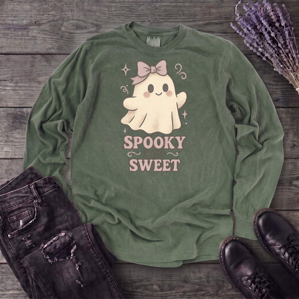 Spooky But Sweet Long Sleeve T-Shirt