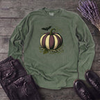 Striped Pumpkin Long Sleeve T-Shirt
