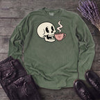 Skull Sip Long Sleeve T-Shirt
