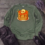 Skull Butter Pancakes Long Sleeve T-Shirt