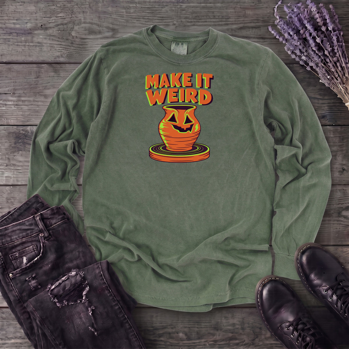 Make It Weird Long Sleeve T-Shirt