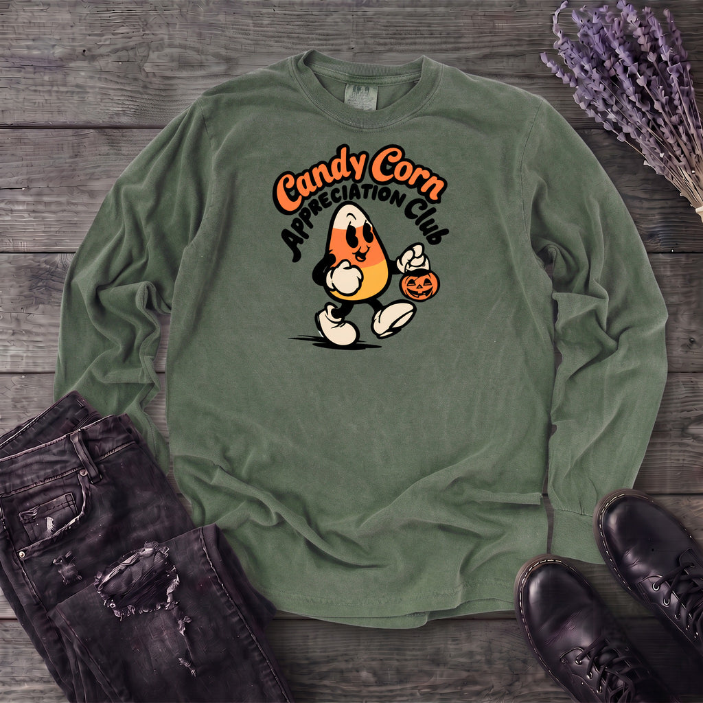 Candy Corn Appreciation Club Long Sleeve T-Shirt