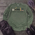 Coffee Teach Magic Long Sleeve T-Shirt