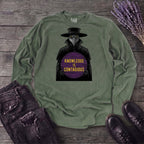 Plague Doctor Knowledge Is Contageous Long Sleeve T-Shirt