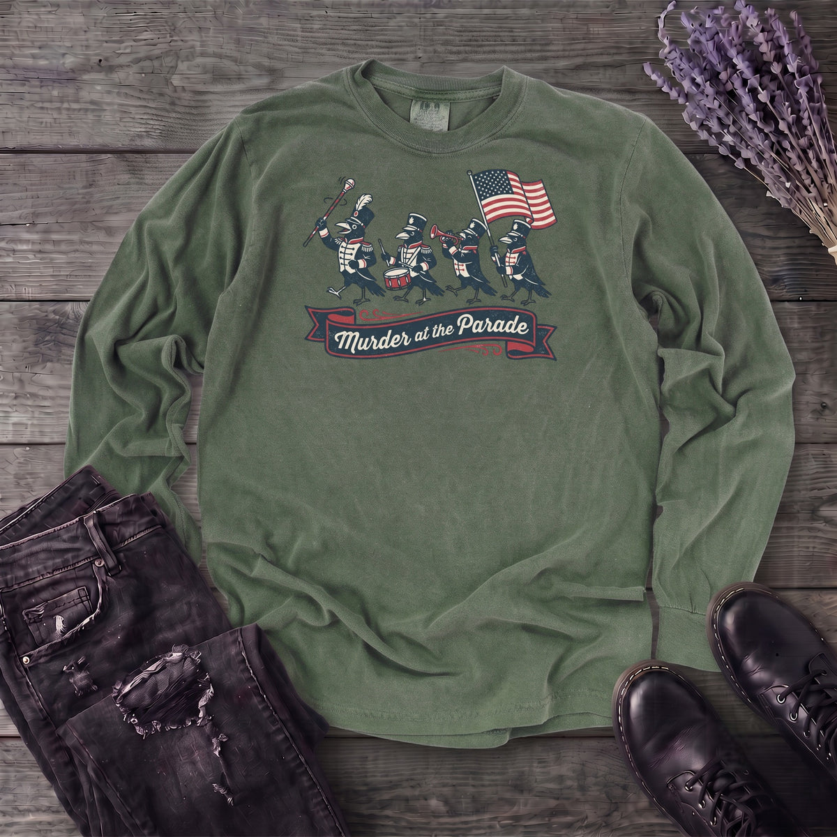 Murder At The Parade Long Sleeve T-Shirt
