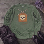 Knit Skull Long Sleeve T-Shirt