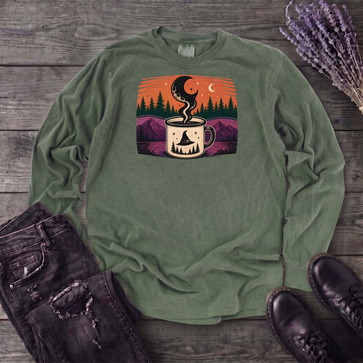 Witchy Camp Cup Long Sleeve T-Shirt