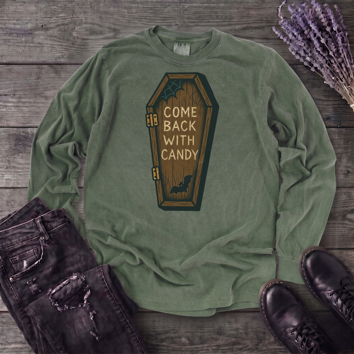 Come Back With Candy Long Sleeve T-Shirt