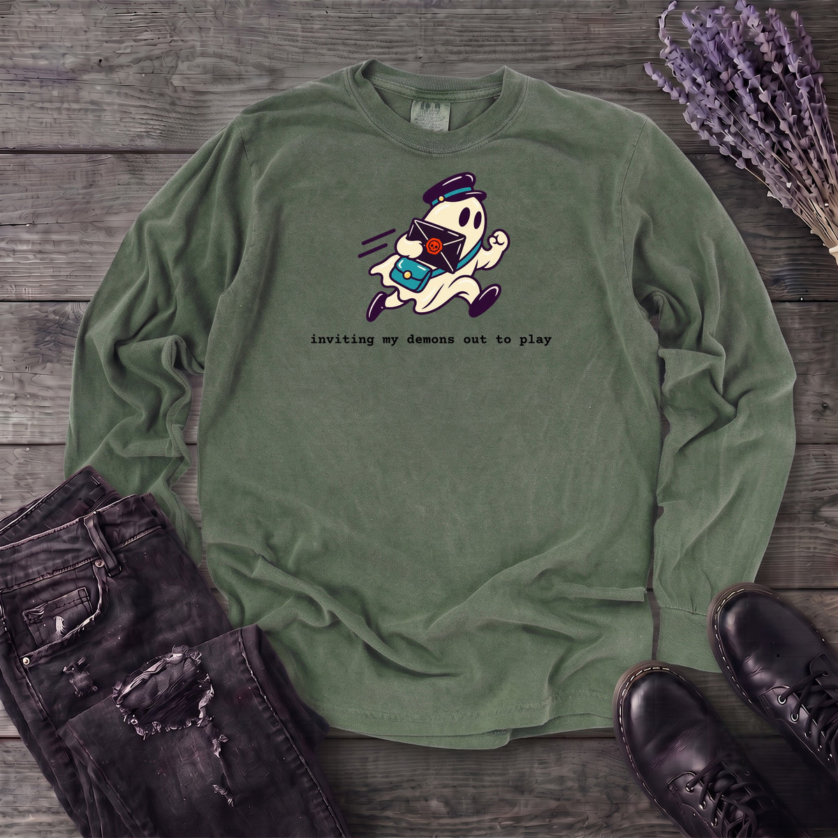 Inviting My Demons Long Sleeve T-Shirt