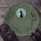Black Cat Coffee Long Sleeve T-Shirt