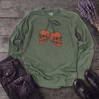 Skull Cherries Long Sleeve T-Shirt