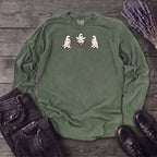 Jump Roping Ghosts Long Sleeve T-Shirt
