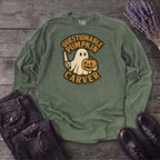 Questionable Pumpkin Carver Long Sleeve T-Shirt