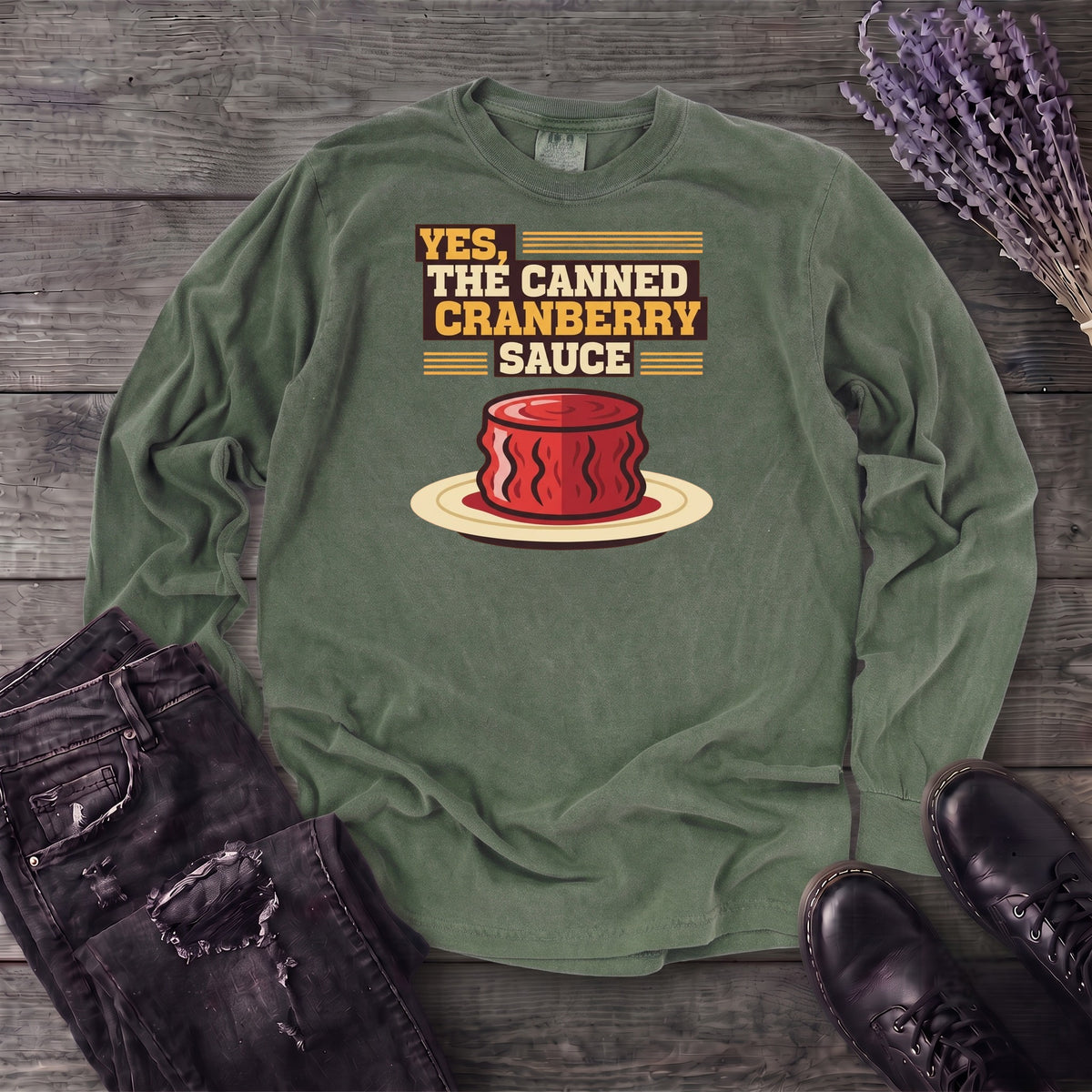 Cranberry Sauce Long Sleeve T-Shirt