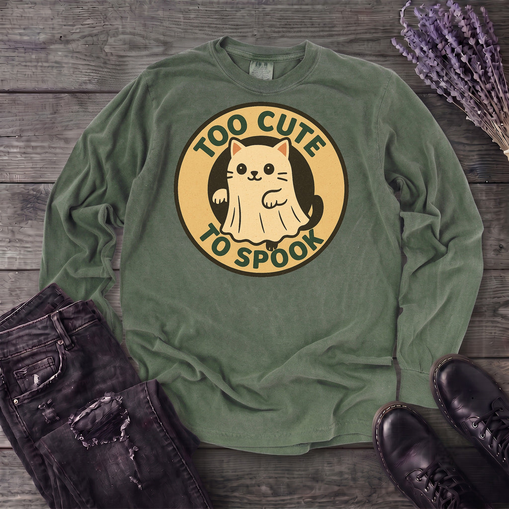 Too Cute To Spook Long Sleeve T-Shirt