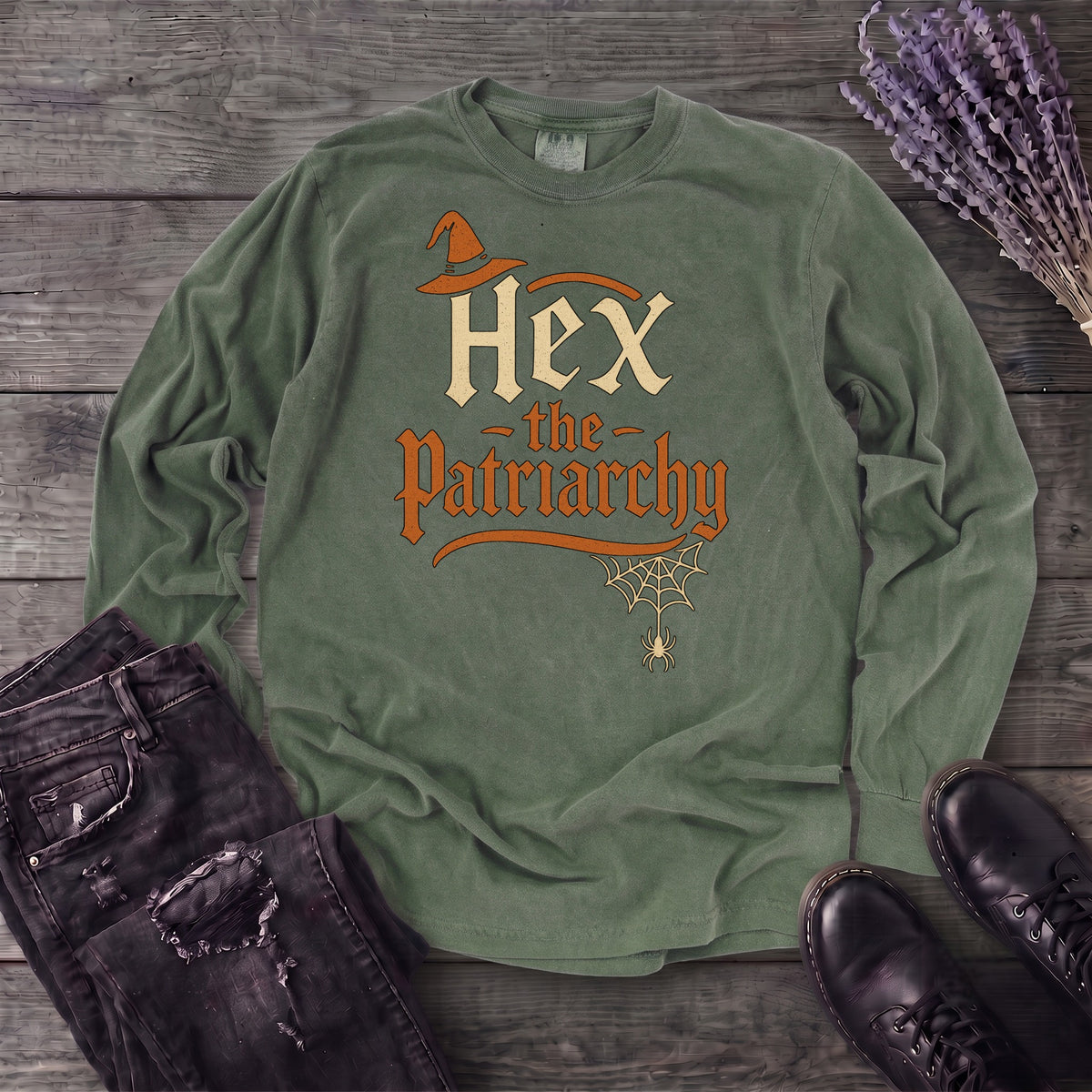 Hex The Patriarchy Long Sleeve T-Shirt