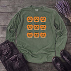 Bucket Grid Long Sleeve T-Shirt