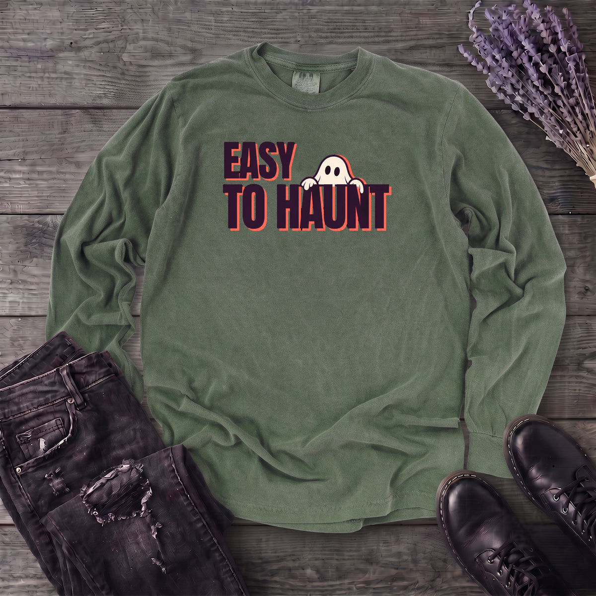 Easy To Haunt Long Sleeve T-Shirt