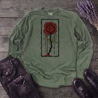 dripping rose Long Sleeve T-Shirt