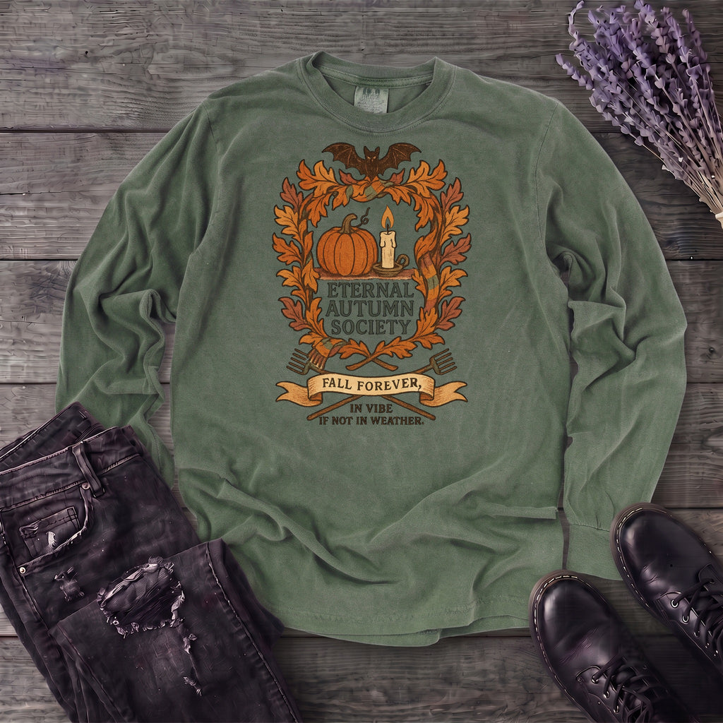 Eternal Autumn Society Long Sleeve T-Shirt