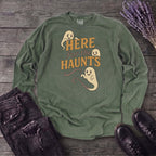 Here For The Haunt Long Sleeve T-Shirt