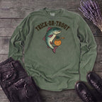 Trick Or Trout Long Sleeve T-Shirt