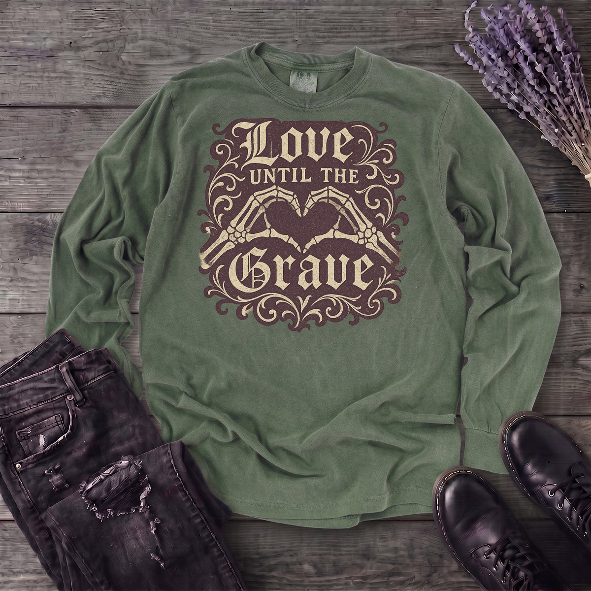 love until the grave Long Sleeve T-Shirt