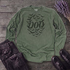 Bats Form Boo Long Sleeve T-Shirt