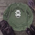 Witching Hour Raccoon Hourglass Long Sleeve T-Shirt