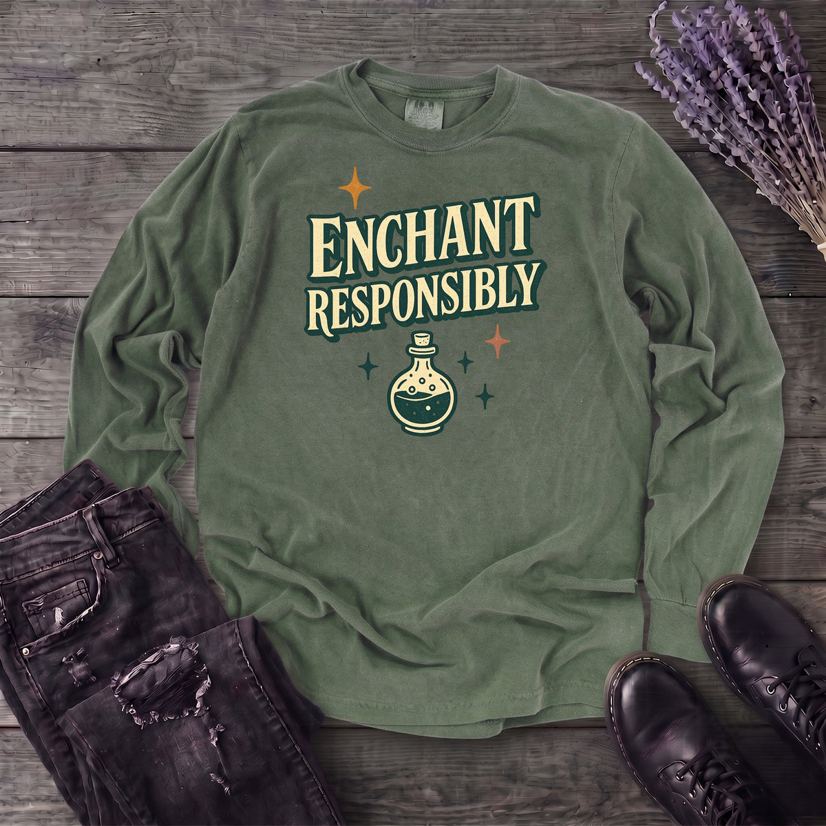 Enchant Responsibly Long Sleeve T-Shirt