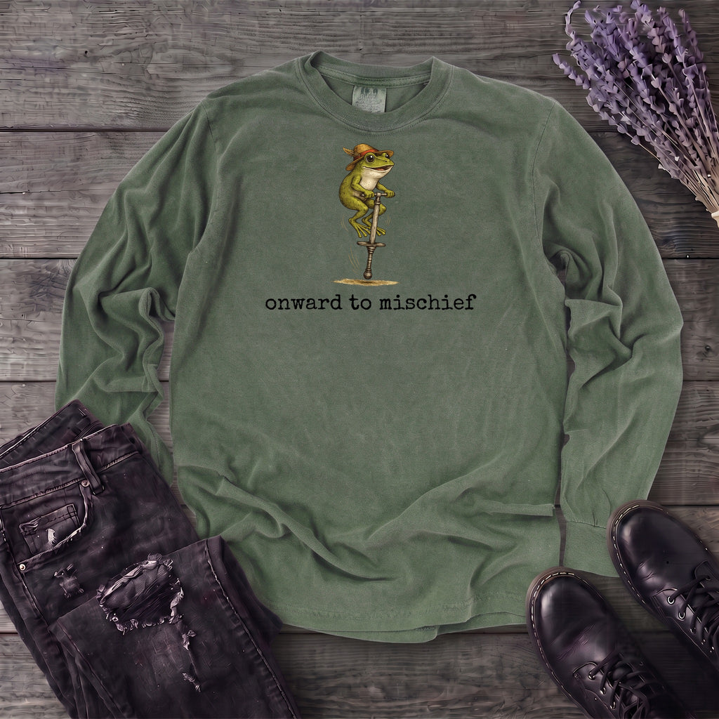 Onward To Mischief Long Sleeve T-Shirt
