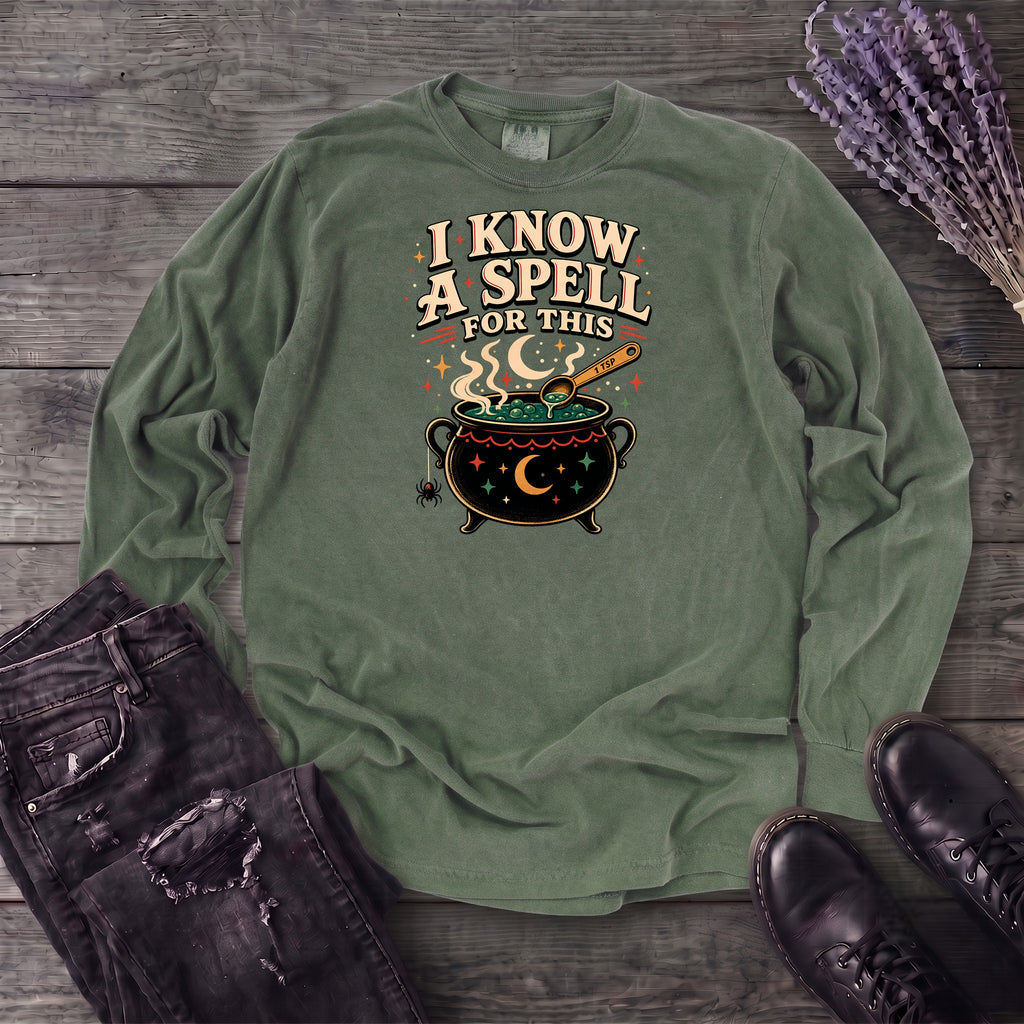 I know A Spell Long Sleeve T-Shirt