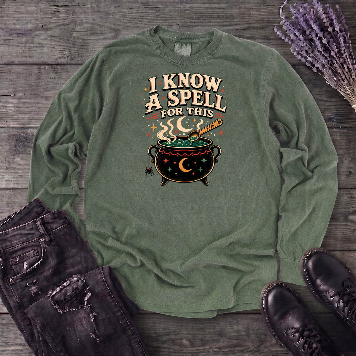 I know A Spell Long Sleeve T-Shirt