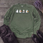 Four Ghost Thanksgiving Long Sleeve T-Shirt