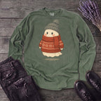 Christmas Sweater Ghost Long Sleeve T-Shirt