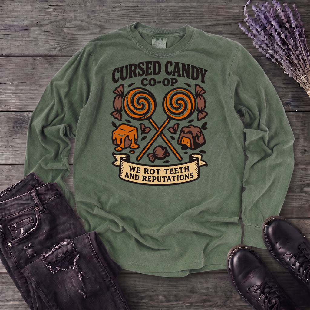 Cursed Candy Co Op Long Sleeve T-Shirt